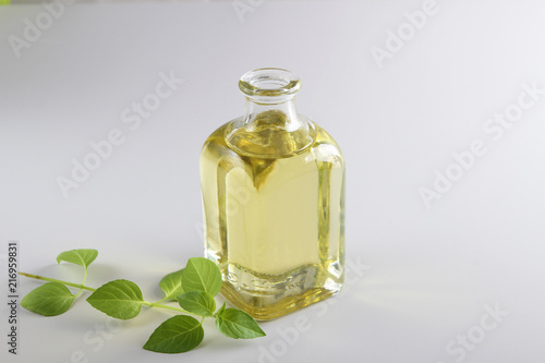  sunflower oil, vegetable, olive oil in glass bottle