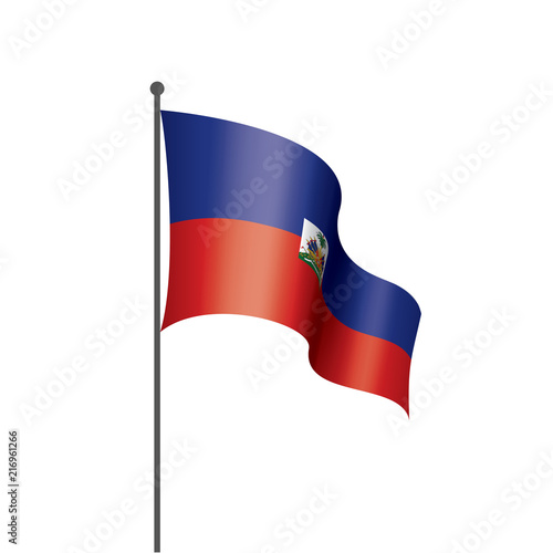 Free Download Haiti flag, vector illustration on a white background - GFXLoad