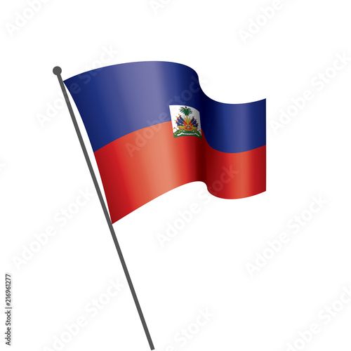 Free Download Haiti flag, vector illustration on a white background - GFXLoad