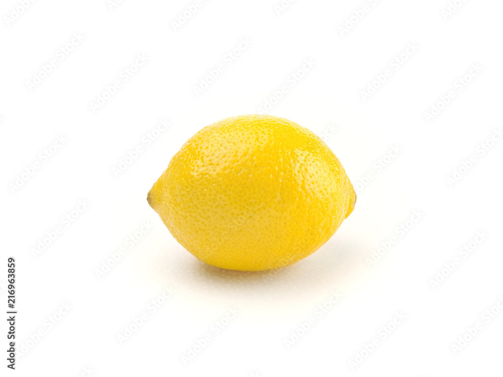 Perfect lemon isolated on white background Perfect lemon isolated on white background