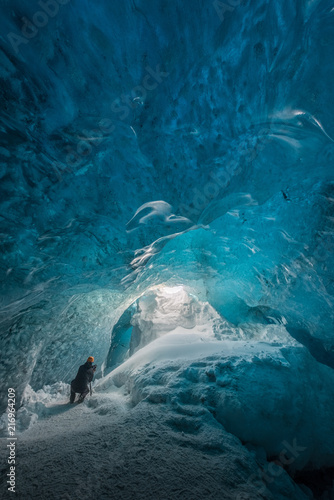 Iceland - Photographing inside Ice cave