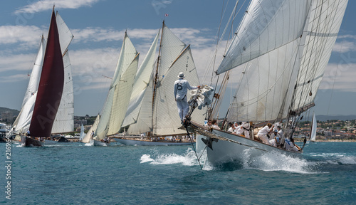 French Riviera - Sailing Race start