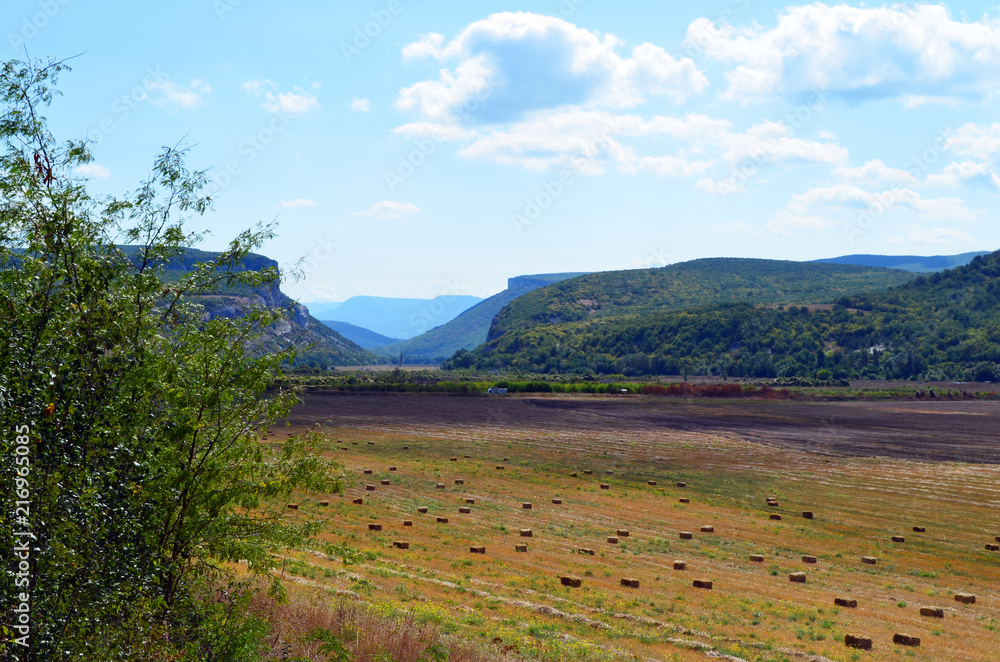 Mountain landscape. Crimea, Bakhchisarai district