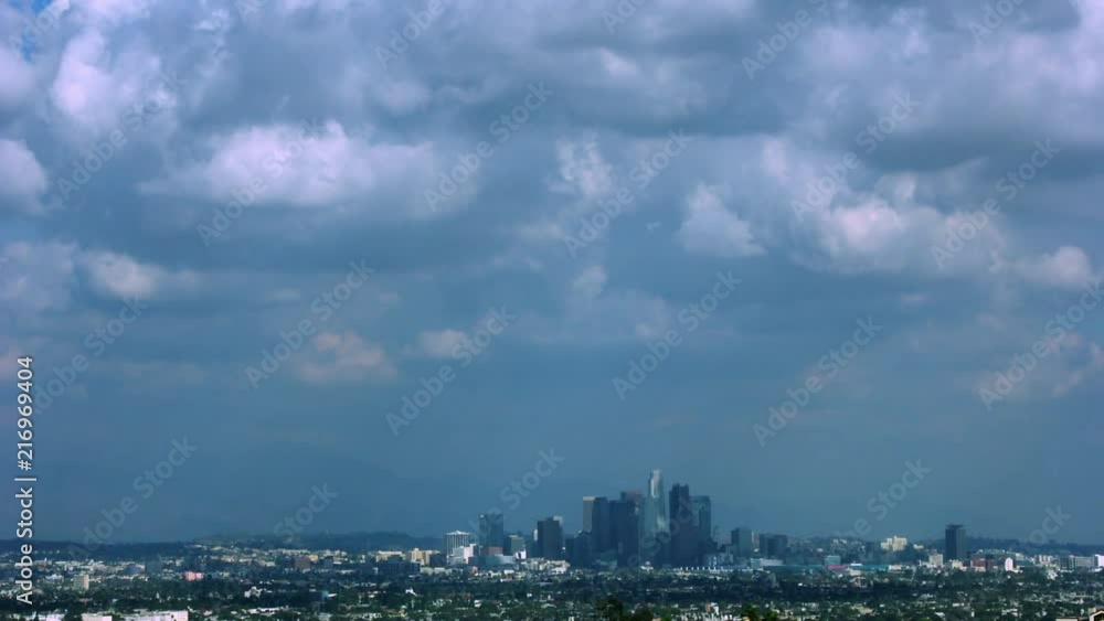 Timelapse of Los Angeles skyline from Culver City Hill Los Angeles California Timelapse of Los Angeles skyline from Culver City Hill Los Angeles California