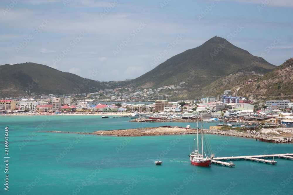 Harbor at Basseterre, St. Kitts and Nevis
