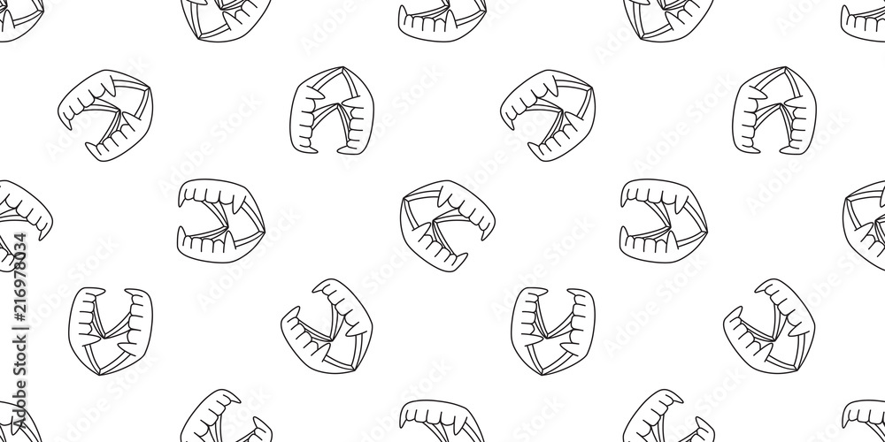 dracula teeth seamless halloween vector pattern ghost scarf isolated tile background repeat wallpaper dracula teeth seamless halloween vector pattern ghost scarf isolated tile background repeat wallpaper