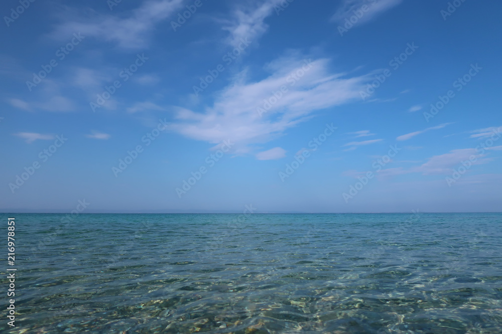 Fototapeta premium Aegean sea water