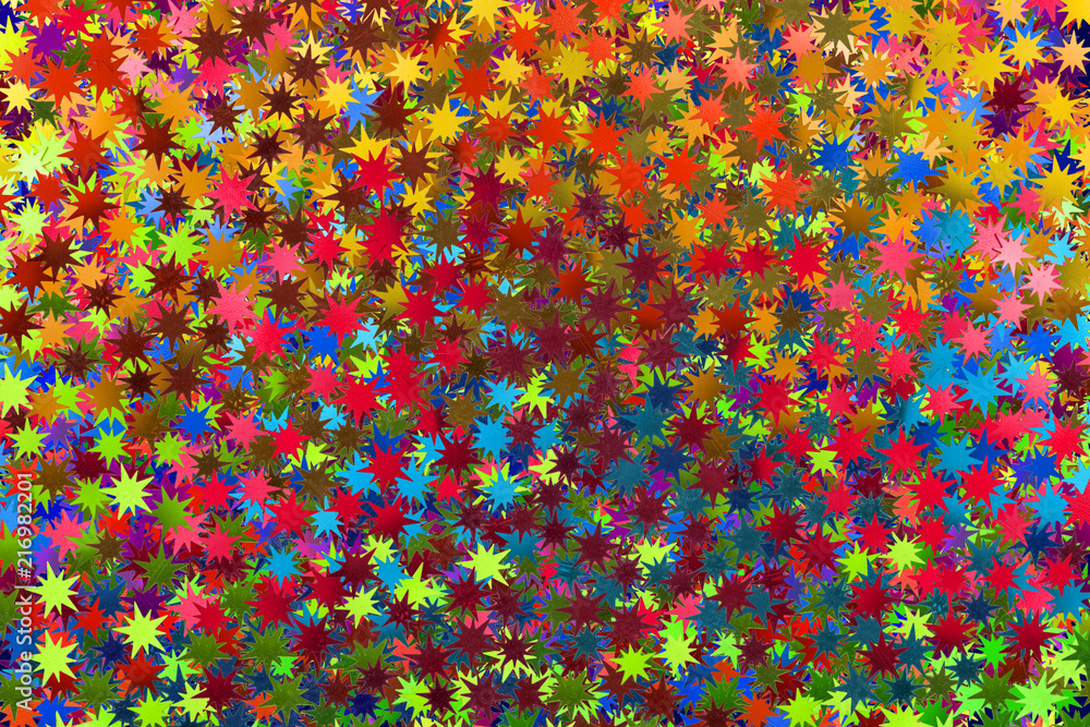 fond étoilé multicolore fond étoilé multicolore