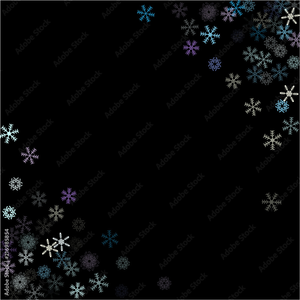 Falling down snow confetti, snowflake vector border. Festive winter, Christmas, New Year sale background. Cold weather, winter storm, scatter texture. Hipster snowfall falling snowflakes cool confetti Falling down snow confetti, snowflake vector border. Festive winter, Christmas, New Year sale background. Cold weather, winter storm, scatter texture. Hipster snowfall falling snowflakes cool confetti