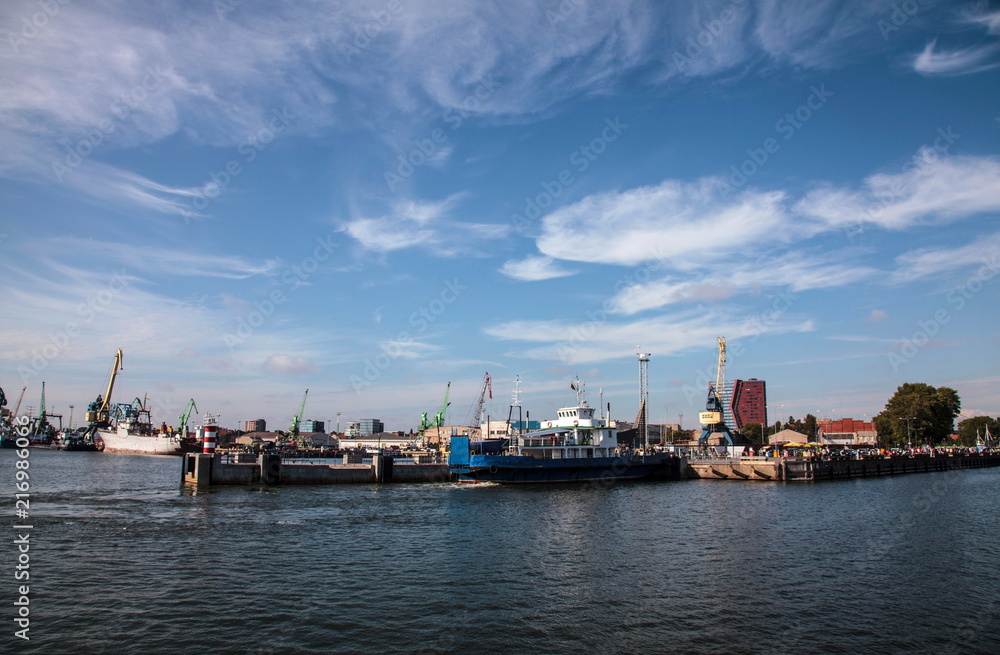 Klaipeda sea port