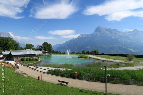 Photography Plan d'eau Biotope. Combloux. Biotope lake. Combloux.