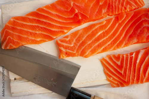 Naklejka Salomon and knife