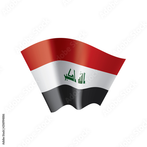 Free Download Iraqi flag, vector illustration on a white background - GFXLoad
