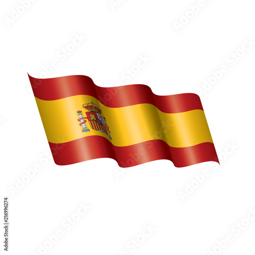 Free Download spain flag, vector illustration on a white background - GFXLoad