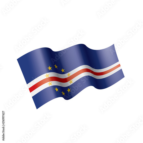 Free Download Cape Verde flag, vector illustration on a white background - GFXLoad