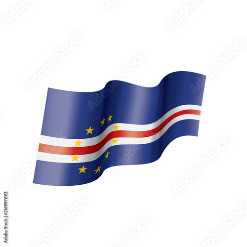 Free Download Cape Verde flag, vector illustration on a white background - GFXLoad