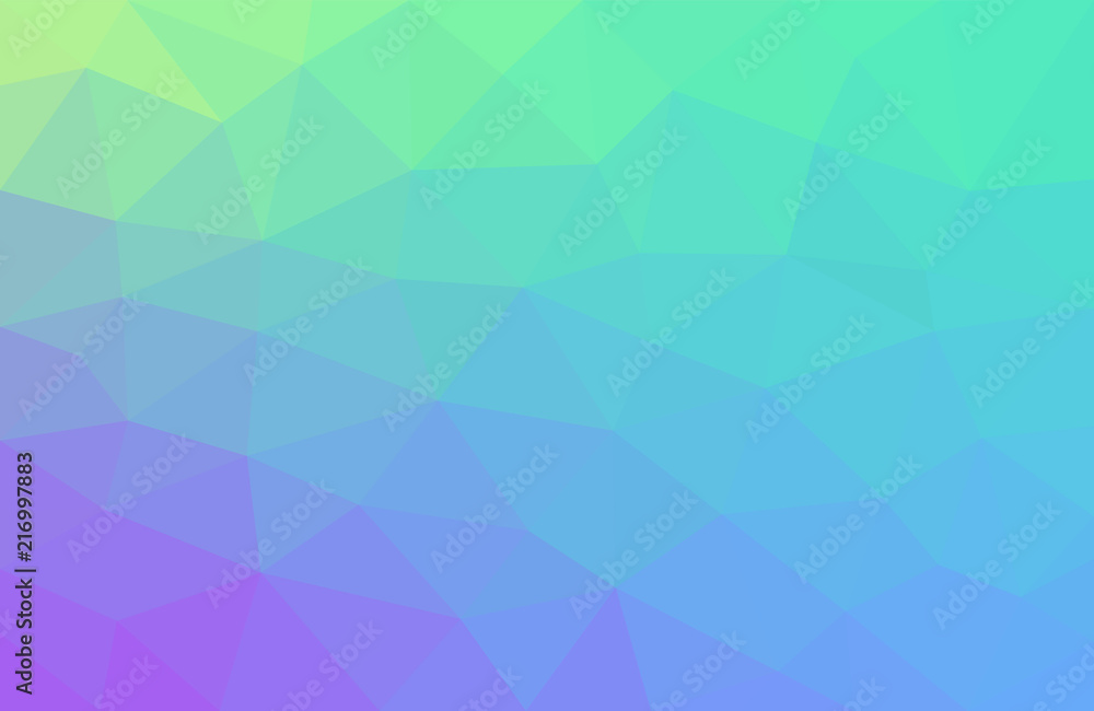 Arrière-plan polygonal bleu vert mauve Arrière-plan polygonal bleu vert mauve