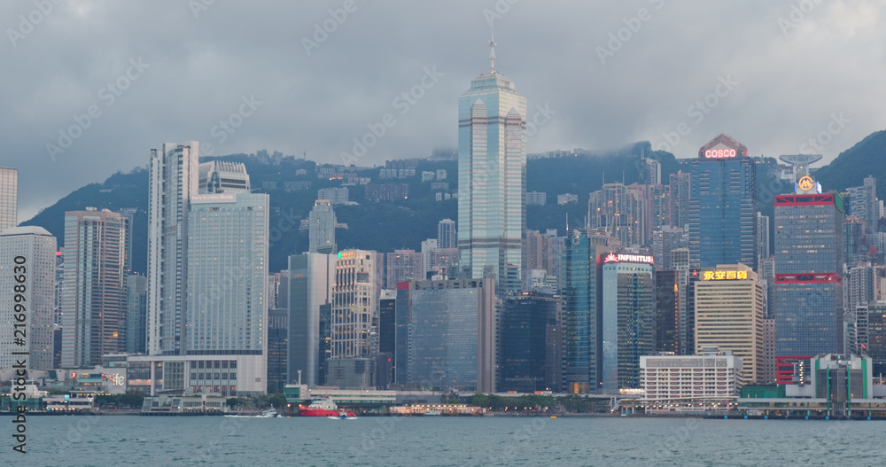 Fototapeta Hong Kong skyline