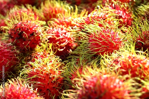 rambutan at street food