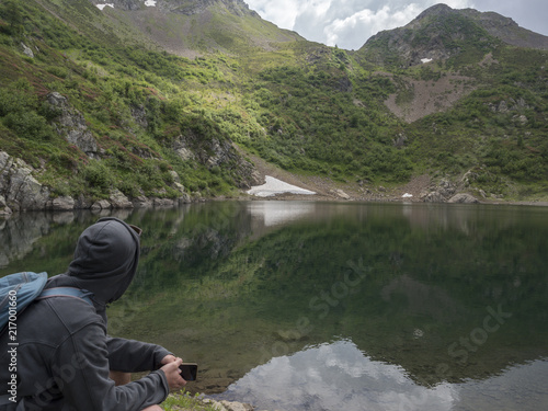 trekking in Mocheni Valey in Trentino