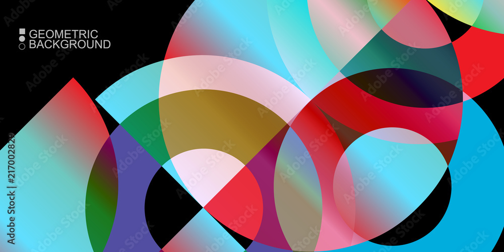 Geometric colorful abstract background Geometric colorful abstract background