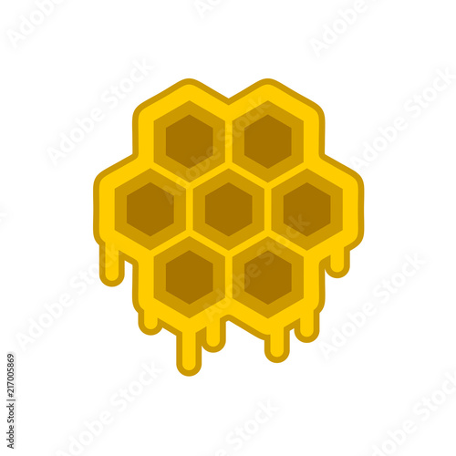 honey hive illustration