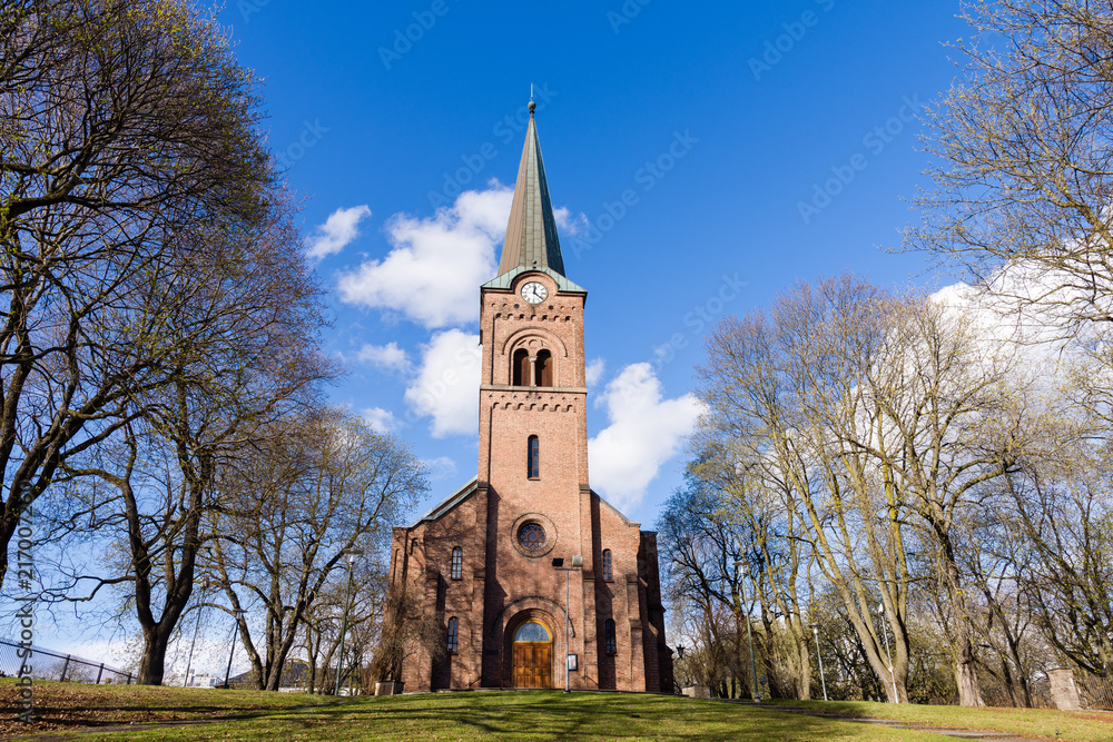 Sofienberg Church is located at Sofienberg in Oslo, Norway and is designed by the Danish-born architect Jacob Wilhelm Nordan.