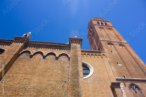 Cathedral of Santa Maria Gloriosa dei Frari in Venice, Italy
