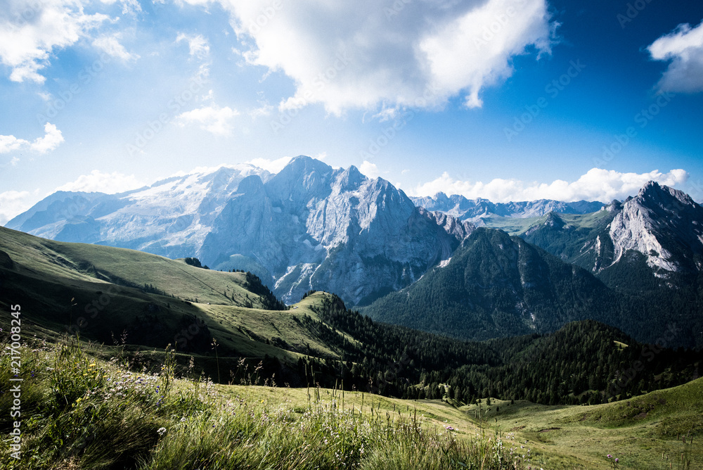 View of Dolomites