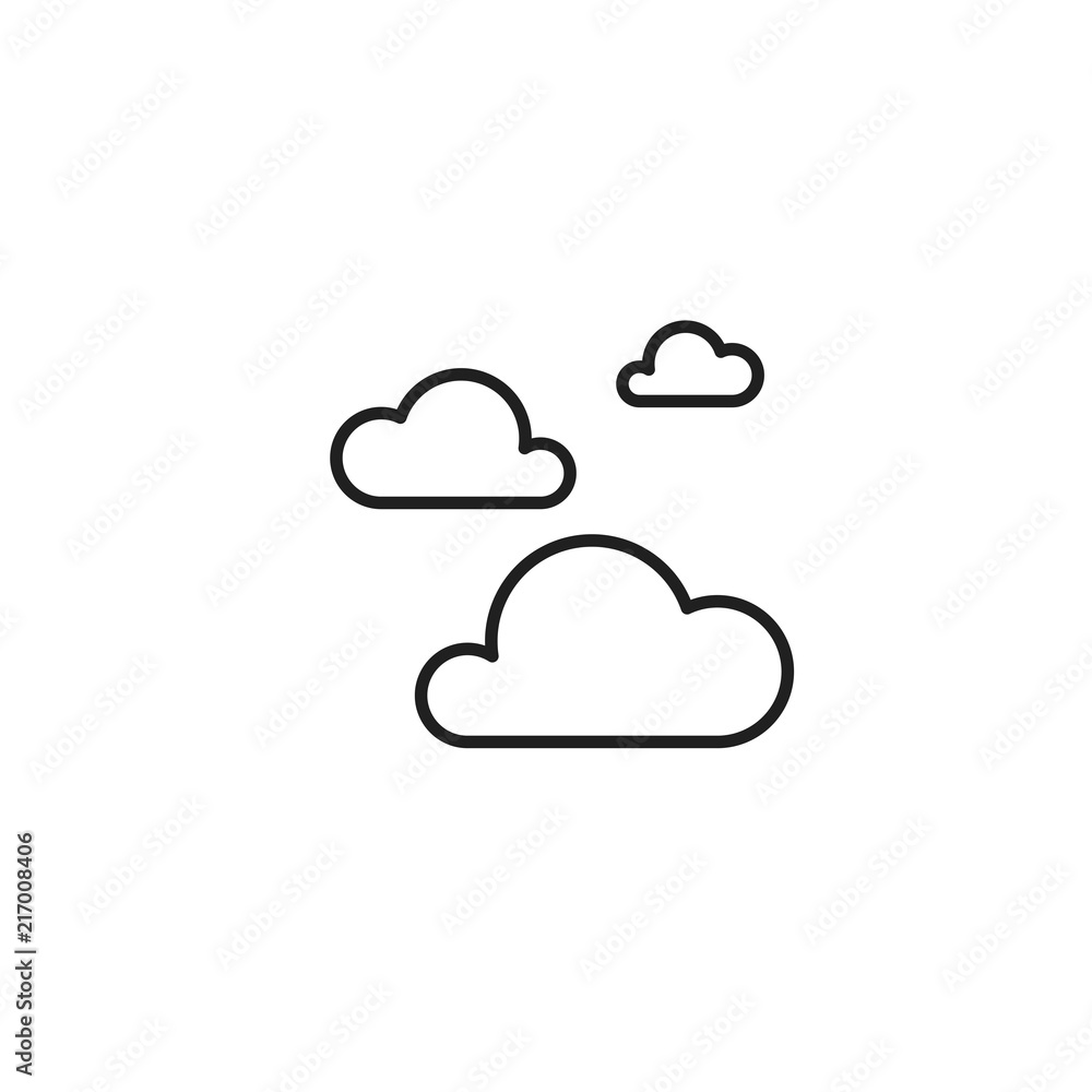 Cloud Vector İcon, Eps10 Cloud Vector İcon, Eps10