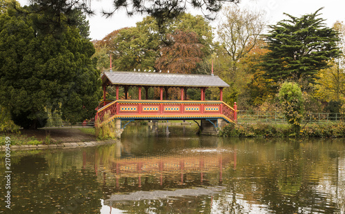 Swiss Bridge Reflection
