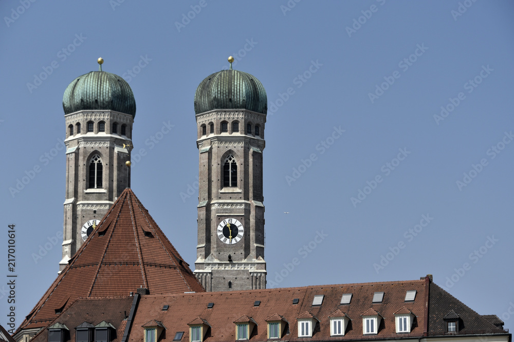 Dômes de la Cathédrale Notre Dame de Munich