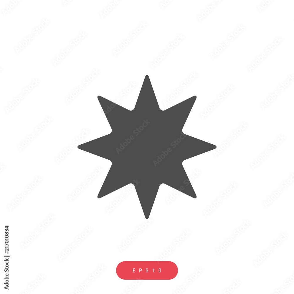 Obraz premium Star Vector İcon, Eps10