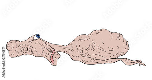 mutant monster illustration