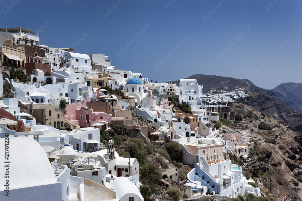Oia, Santorini, Greece. Santorini - one of the most visited places in Greece