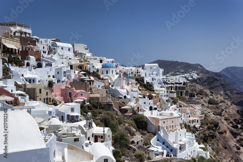 Oia, Santorini, Greece. Santorini - one of the most visited places in Greece