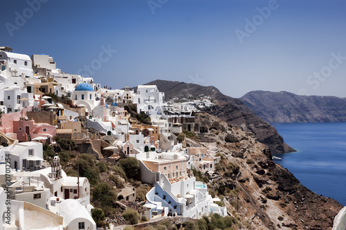 Oia, Santorini, Greece. Santorini - one of the most visited places in Greece © virin