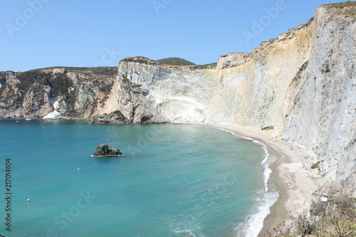 Spiaggia di Chiaia di Luna,Ponza,Latina photo