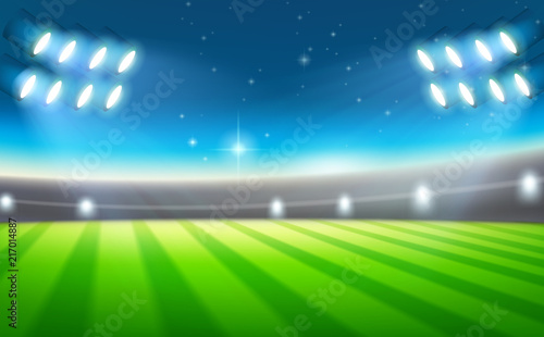 A football stadium background