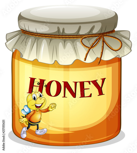 A jar of honey