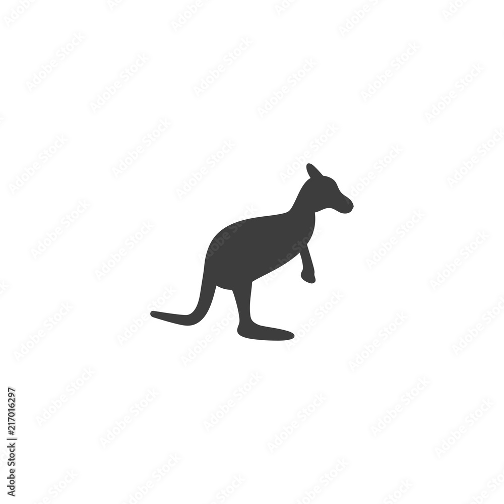 kangaroo Vector İcon, Eps10
