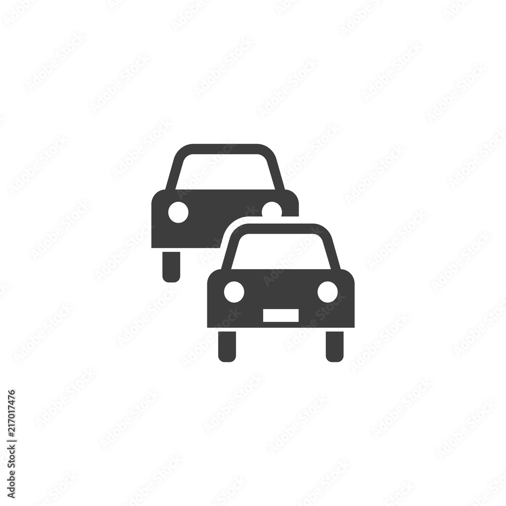 Cars. traffic Vector İcon, Eps10