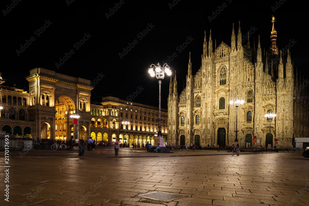 Milano, piazza del Duomo, Italy 