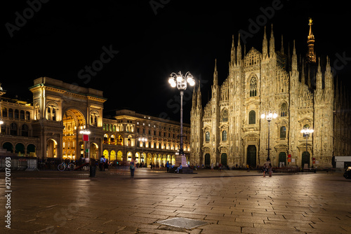 Milano, piazza del Duomo, Italy 