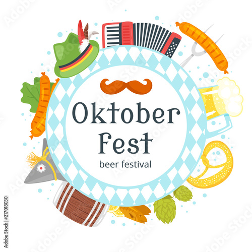 Octoberfest greeting card