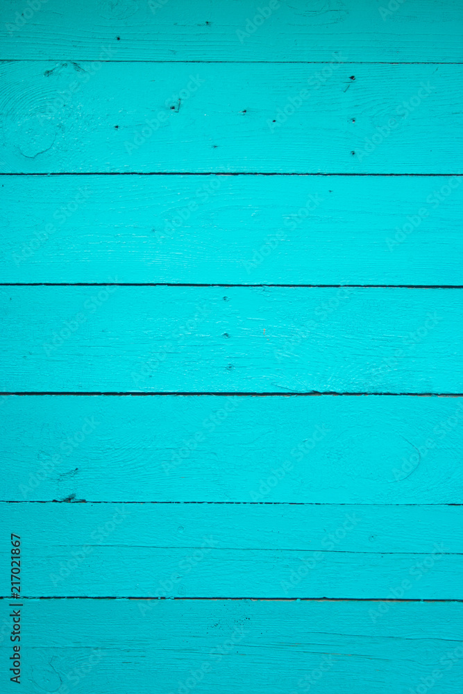 Blue painted wooden texture