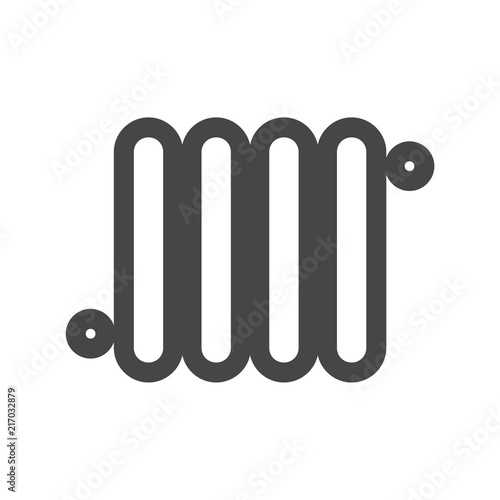 Heating radiator icon