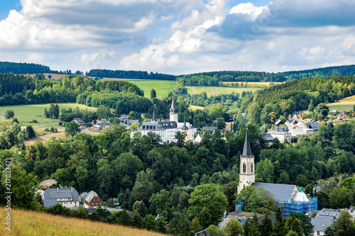 City view of Neuhausen Erzgebirge photo