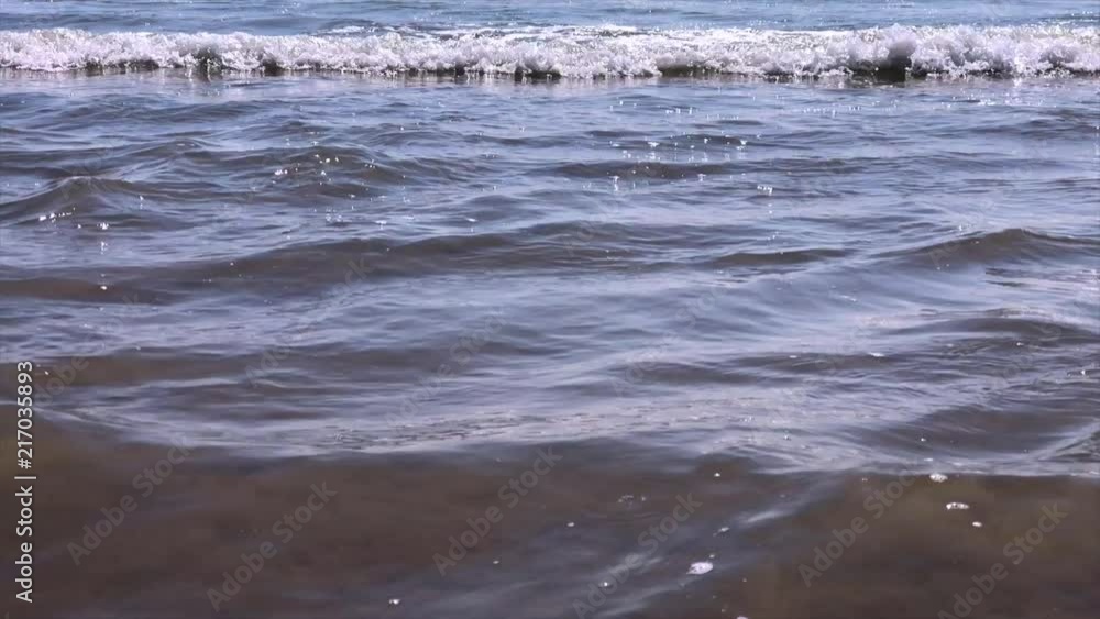 Slow California Waves Reflecting The Sun Slow California Waves Reflecting The Sun
