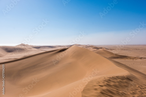 Dune 7 and Sand Dunes of Namibia near Swakopmund and Walvis Bay